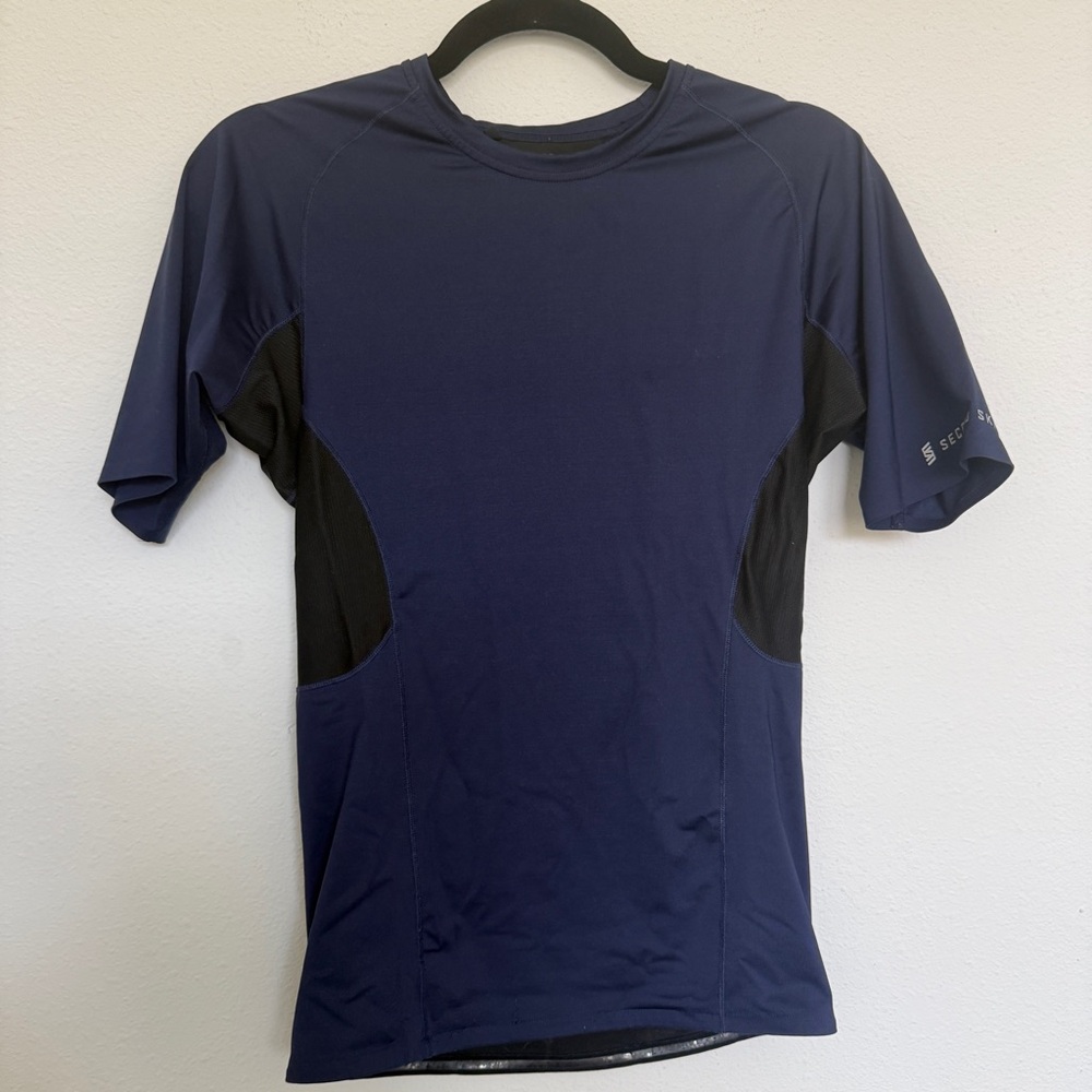 CW-X Compression T-Shirt in Navy and Black